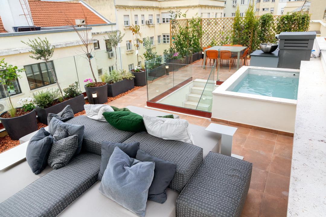Penthouse e Logradouro / Parque Eduardo VII