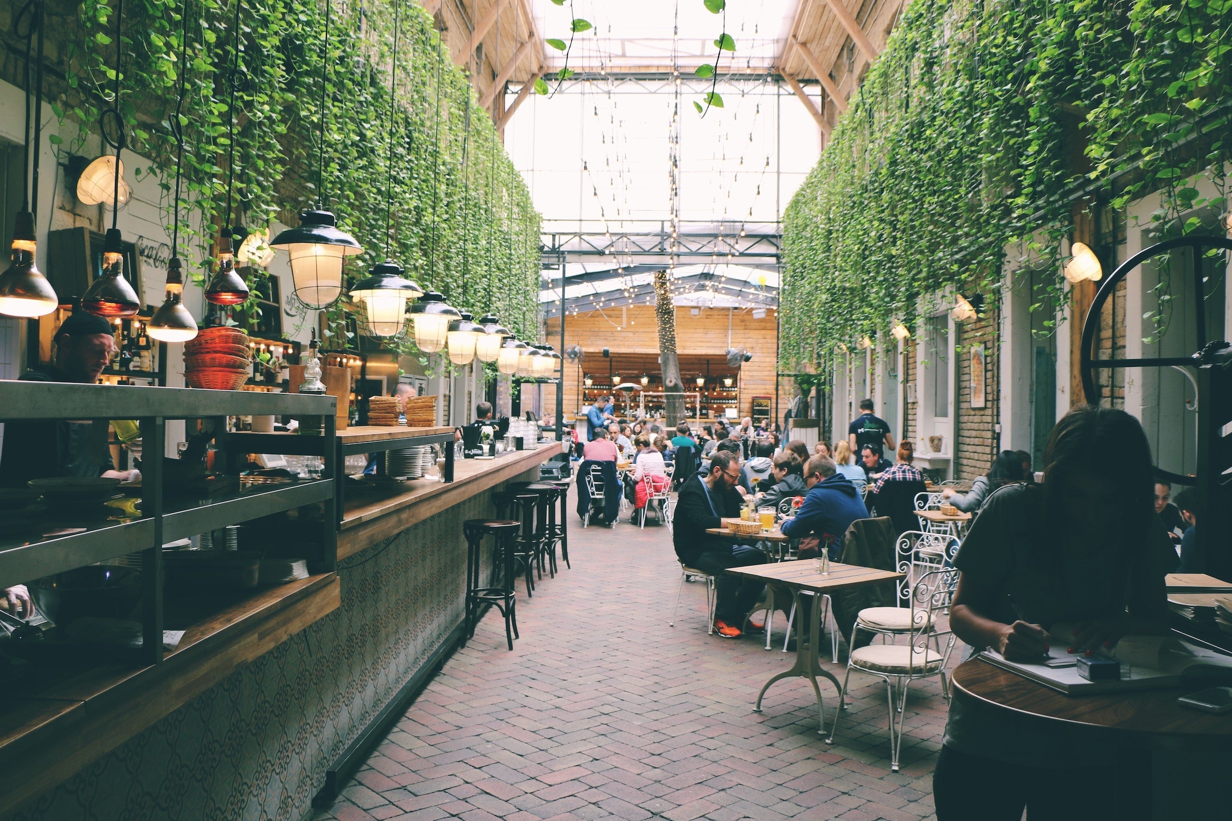 Design de Interiores Biofílico de Restaurantes